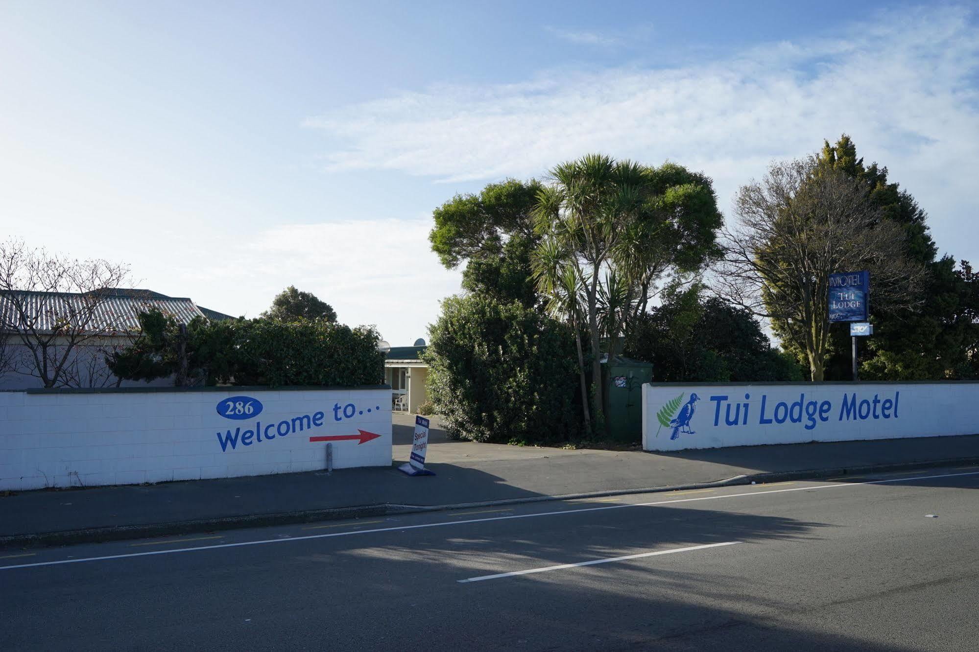 Tui Lodge Motel Christchurch Eksteriør billede