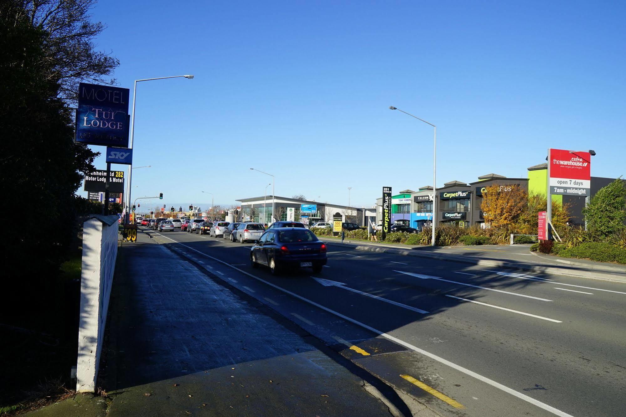 Tui Lodge Motel Christchurch Eksteriør billede